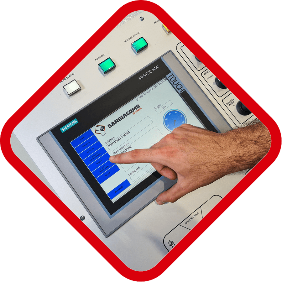 Software chiaro ed intuitivo Sangiacomo Presse